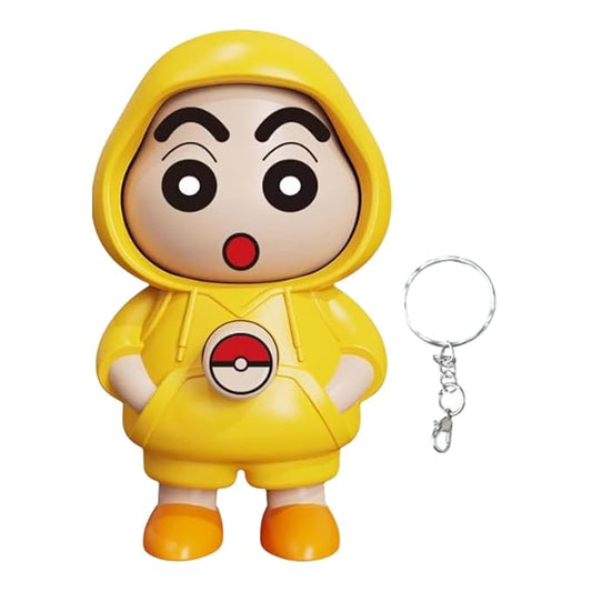 Shinchan Face Changing Keychain – Fun & Durable Unisex Keychain Accessory