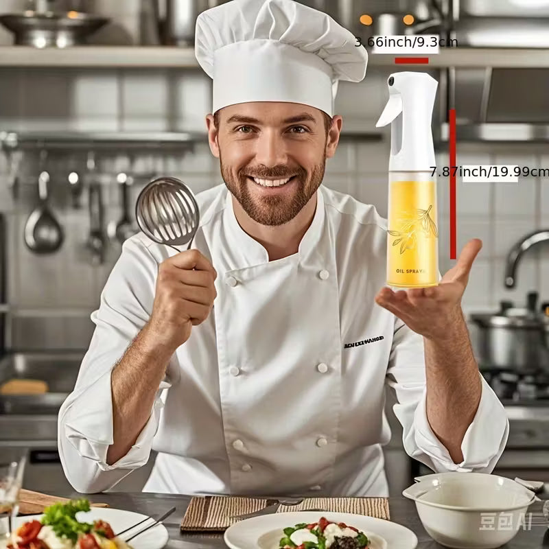 Premium Olive Oil Sprayer - Food-Grade Mister for Air Fryer, BBQ, Salads & Baking